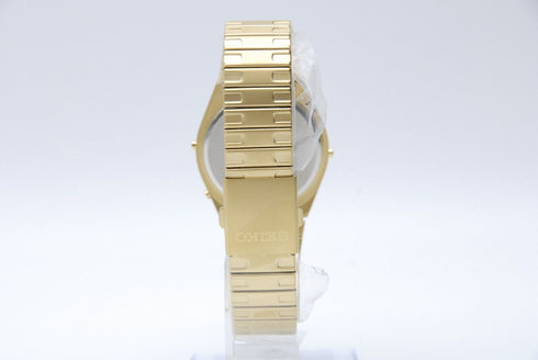 【 UNUSED 】 SEIKO Giugiaro Design A825-00D0 39mm 100m Water Resist Qz Men's Watch